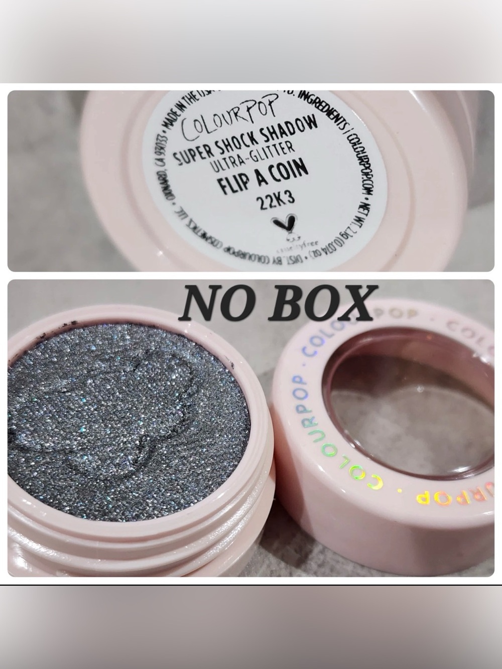 Colourpop Limited Edition Supershock Eyeshadow | Flip A Coin